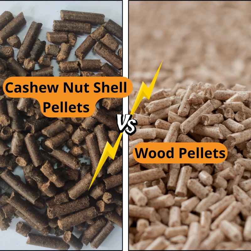 Cashew Nut Shell Pellets vs. Wood Pellets: Which is Better for Industrial Boilers?